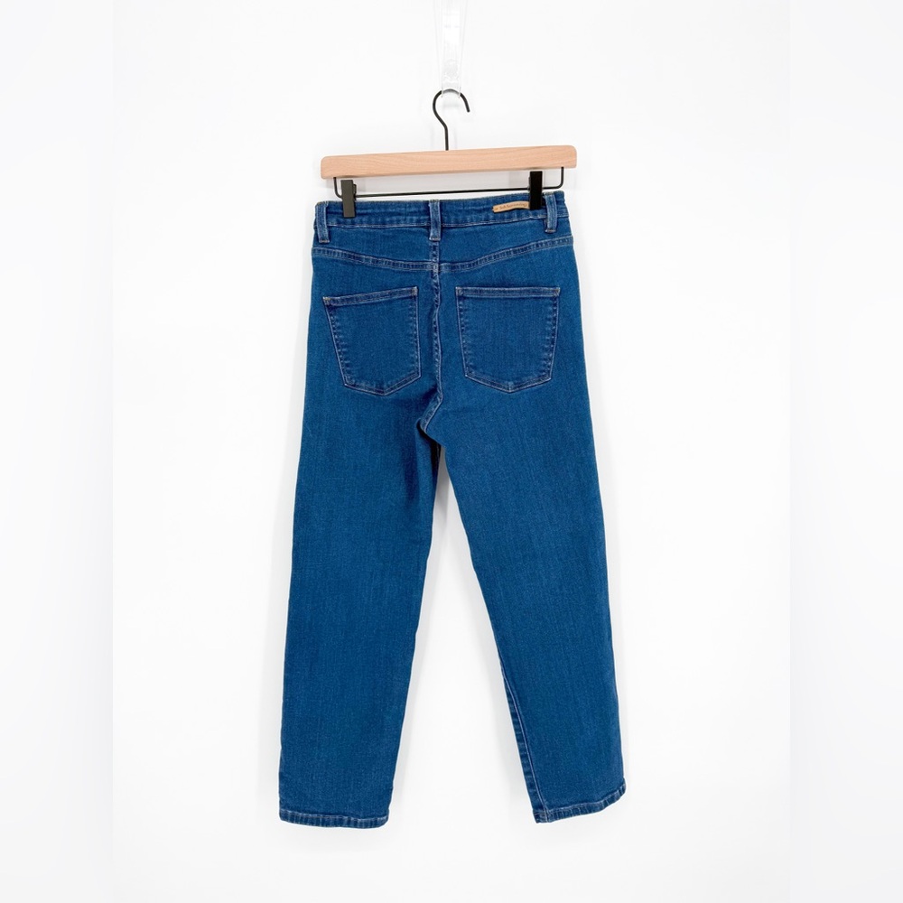 Soft Surroundings Ultimate Straight Cropped Jeans Size 6 - Picture 5 of 10